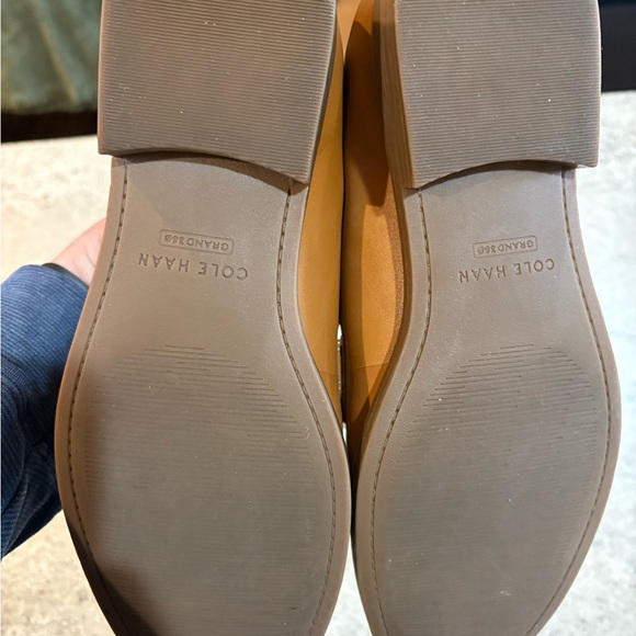 Cole Haan Women's Brown Leather Loafers - Picture 4 of 4